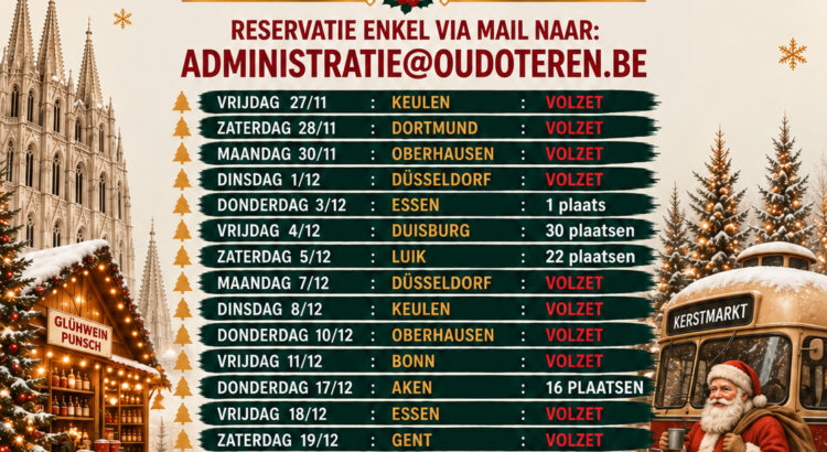 Kerstmarkt bezoeken
